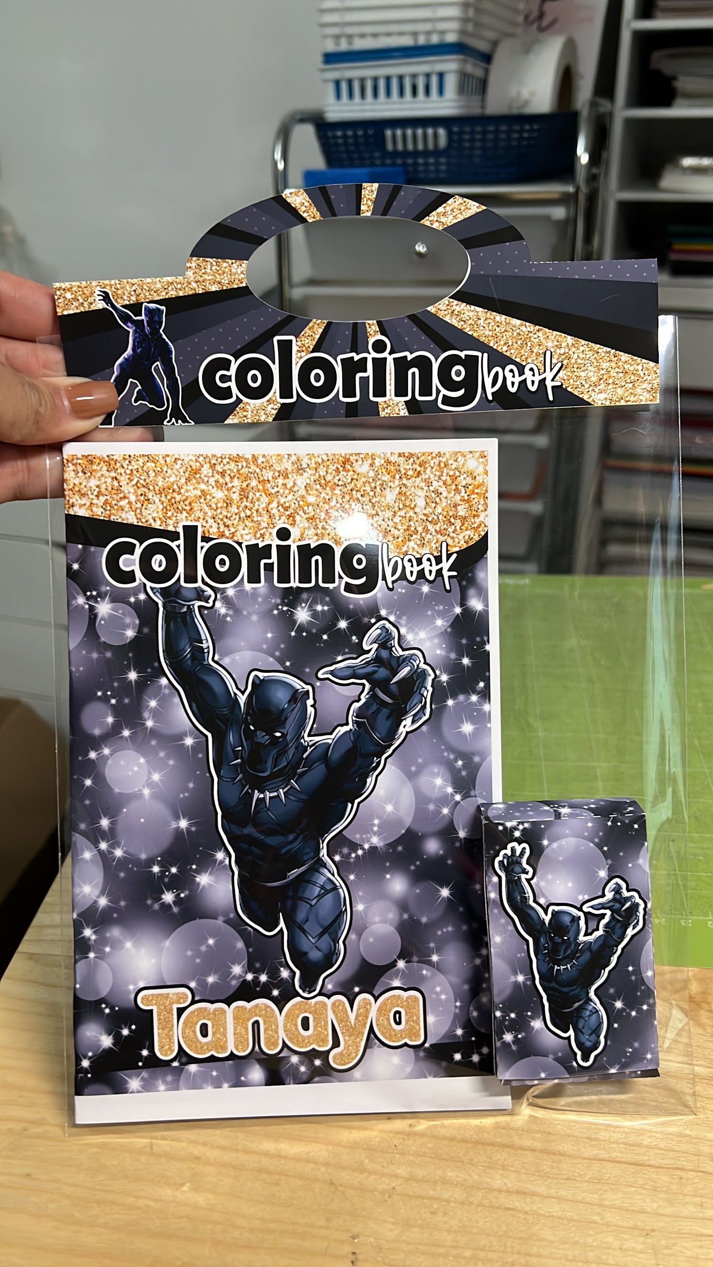 Coloring Book  Black Panther