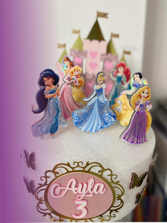 Princess Cake Topper