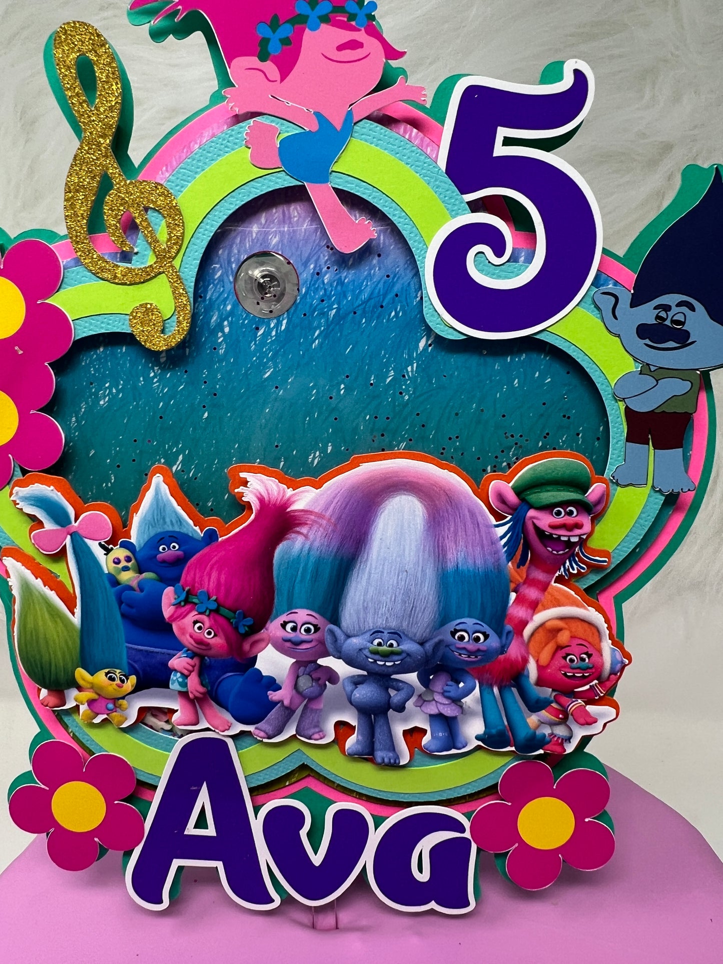 Trolls Cake Topper