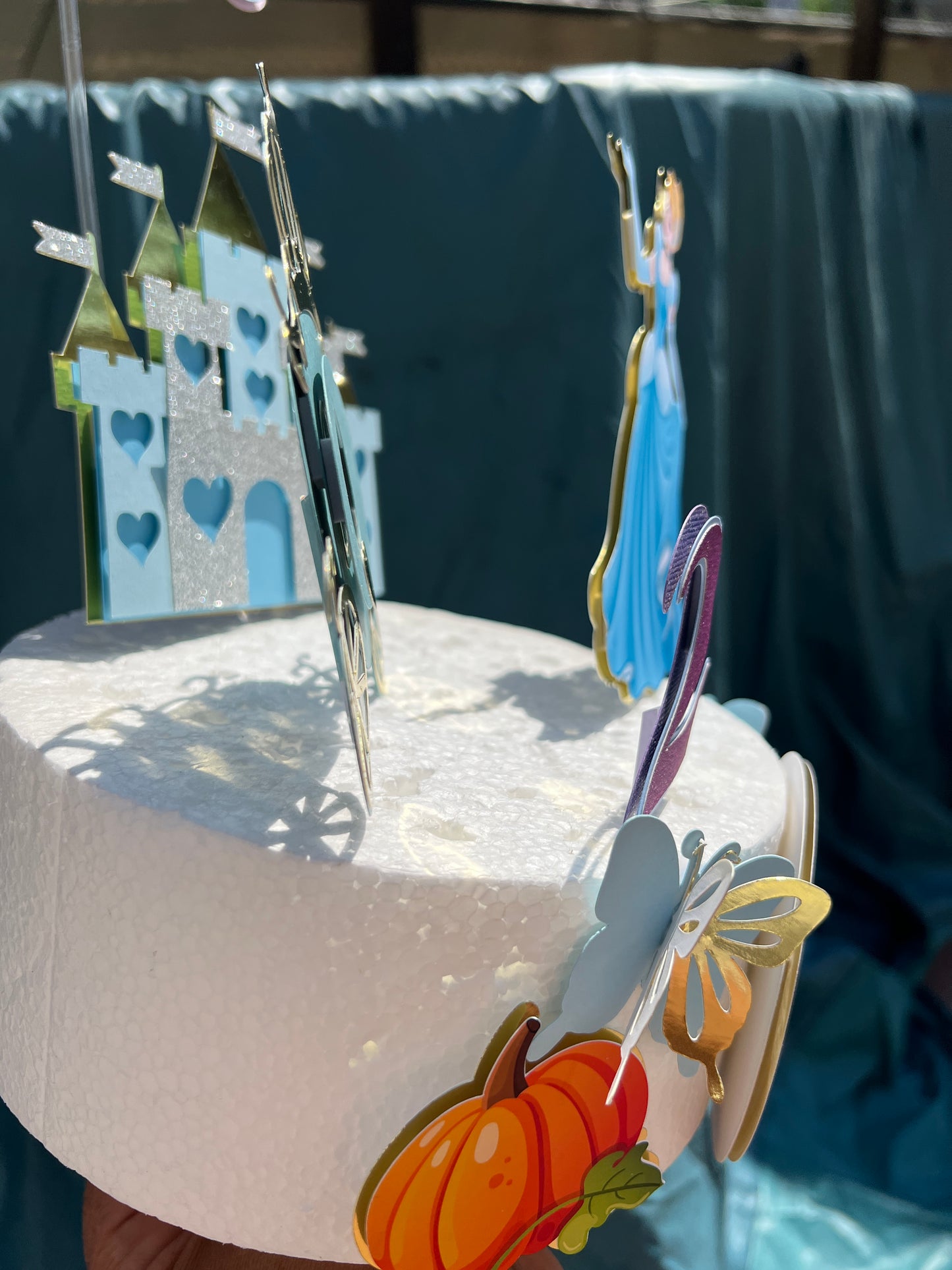 Cinderella Cake Topper