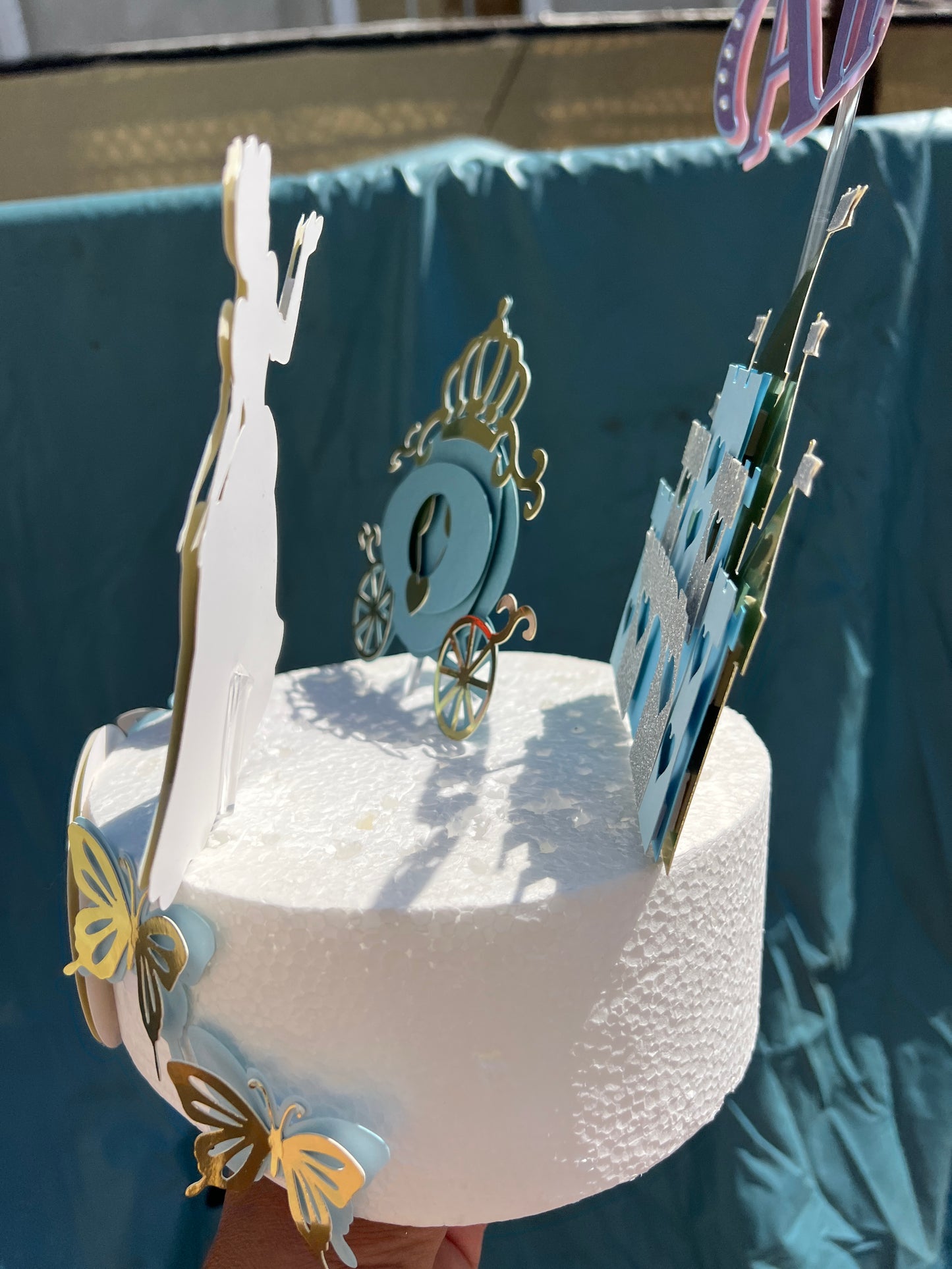 Cinderella Cake Topper