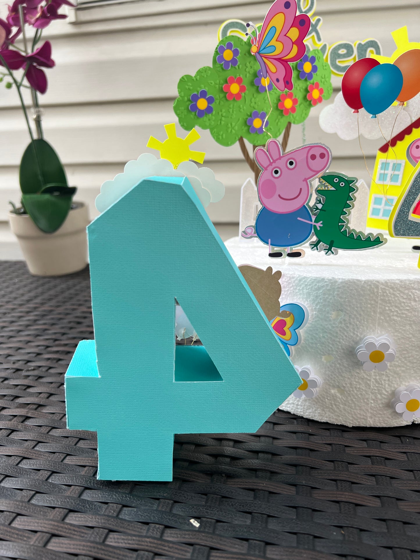 3D Peppa Numbers or Letters