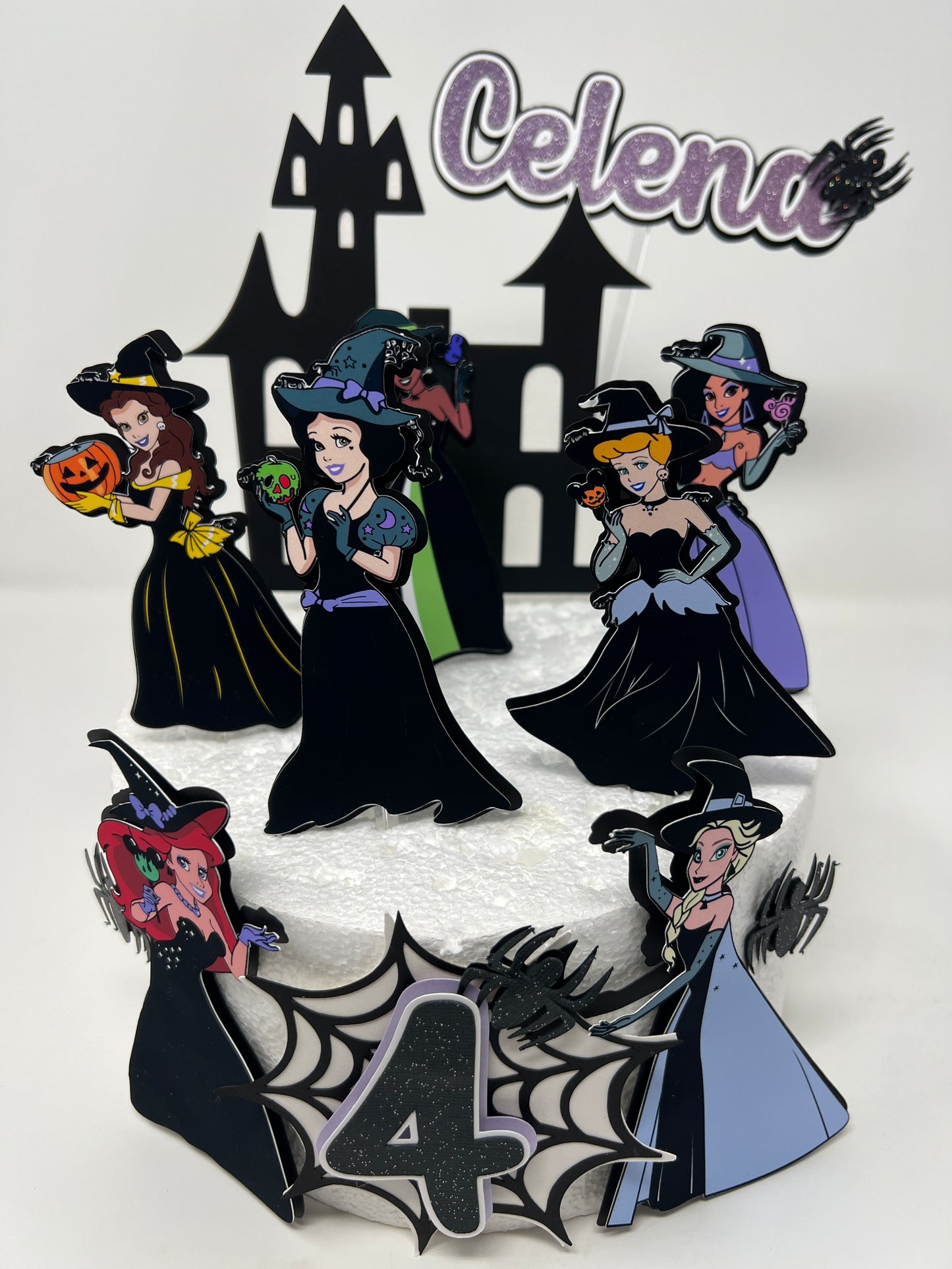 cake topper Halloween Princess