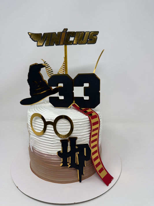 Harry Porter  Inspired Cake Topper