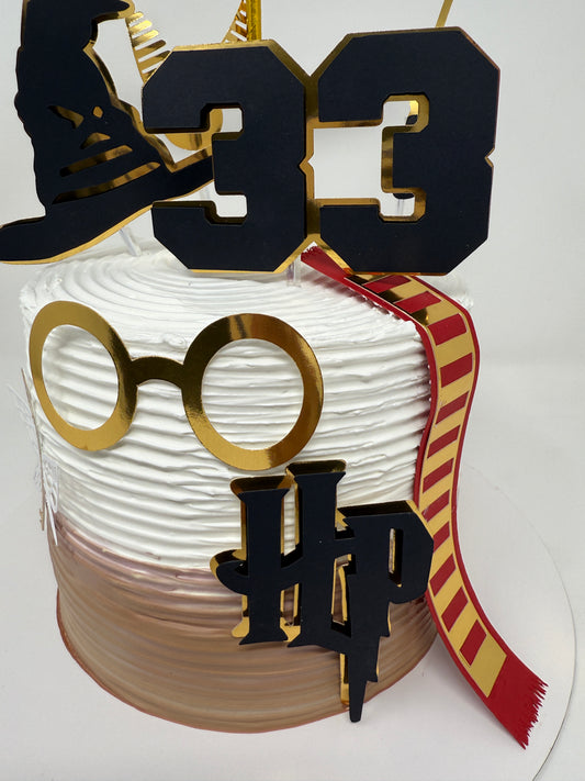 Harry Porter  Inspired Cake Topper