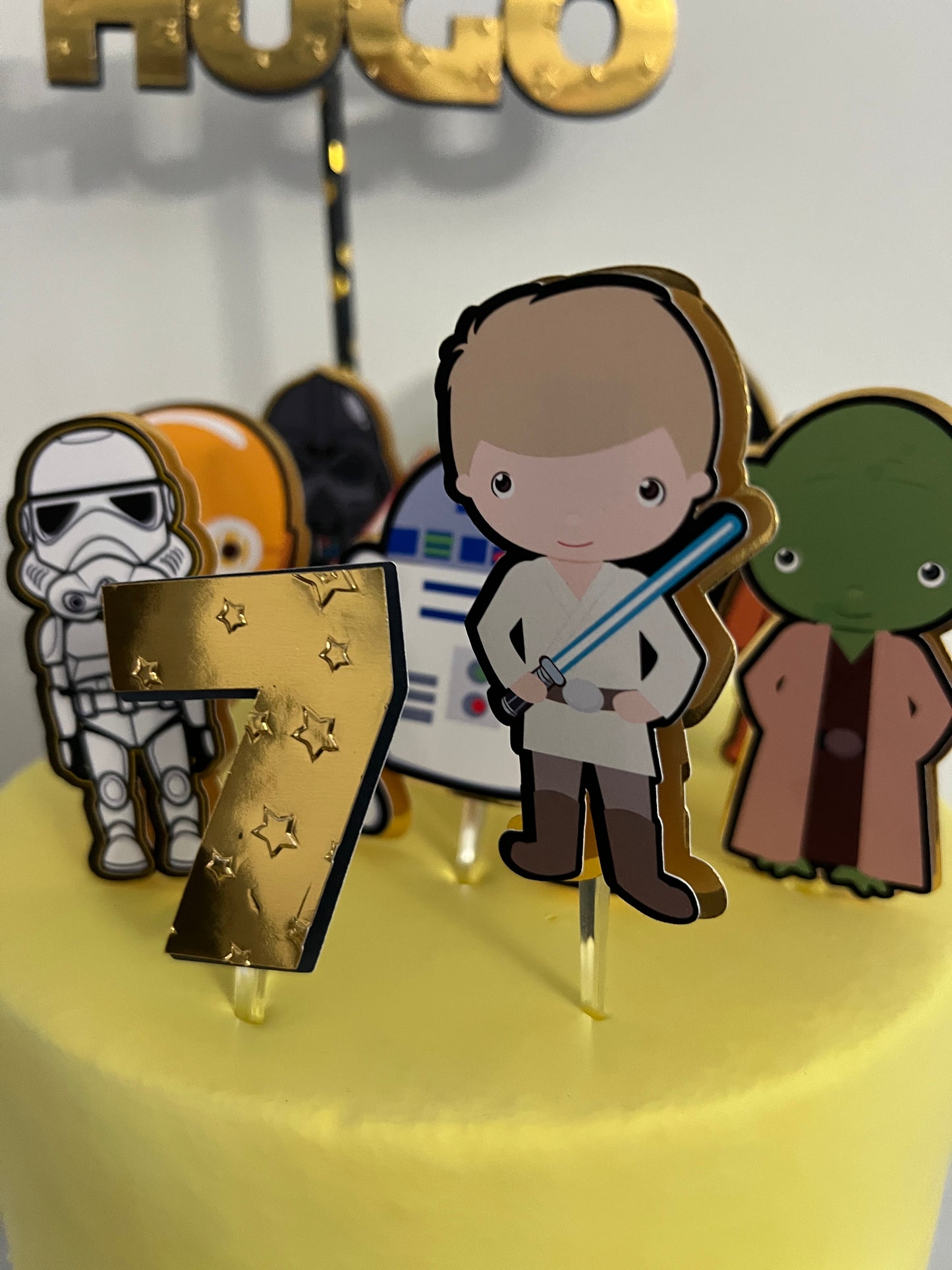 Star wars cake topper