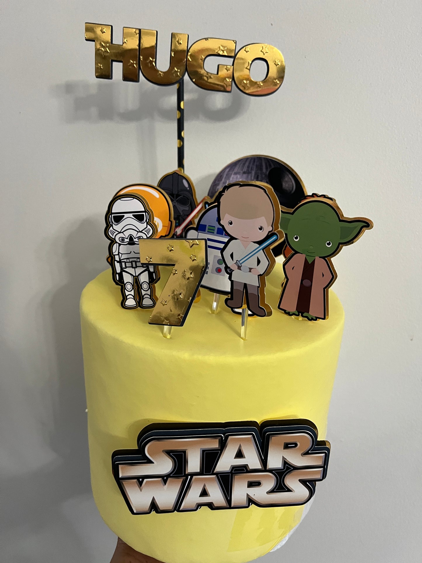 Star wars cake topper