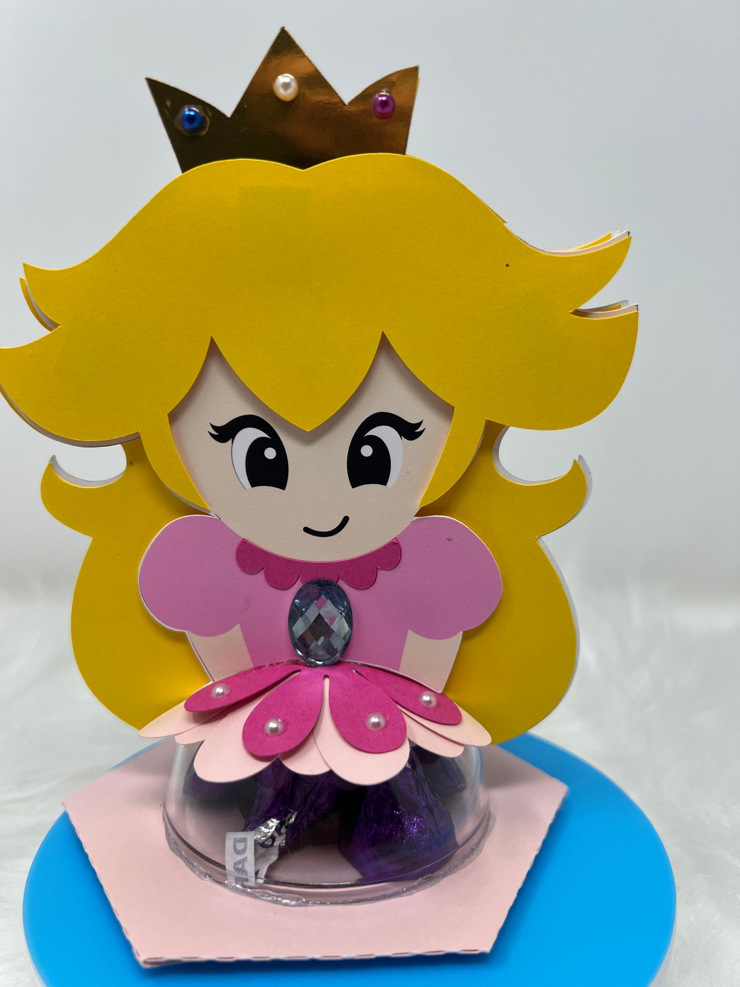 set for Super Mario Bros and Princess Peach candy holders - For 8cm / 3.15” Sphere