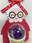 Christmas Tree Ornament / Children's Christmas /Christmas candy holder - For 8cm / 3.15” Sphere, Santa Claus and Mrs. Claus