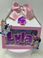 Bluey Gable box, Bluey gift, bluey pink Gable boxes