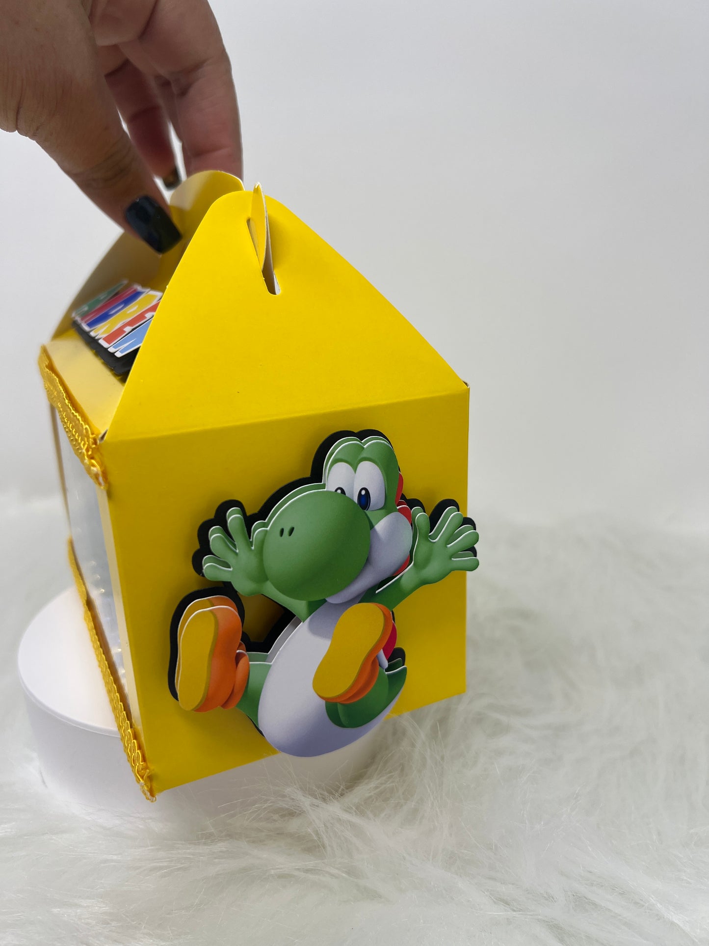 Super Mario Themed Gable Boxes / Mario Bros Gable Box / Mario and Luigi Party / Kids Party Bag / Birthday Gift Box / Nintendo Candy Box