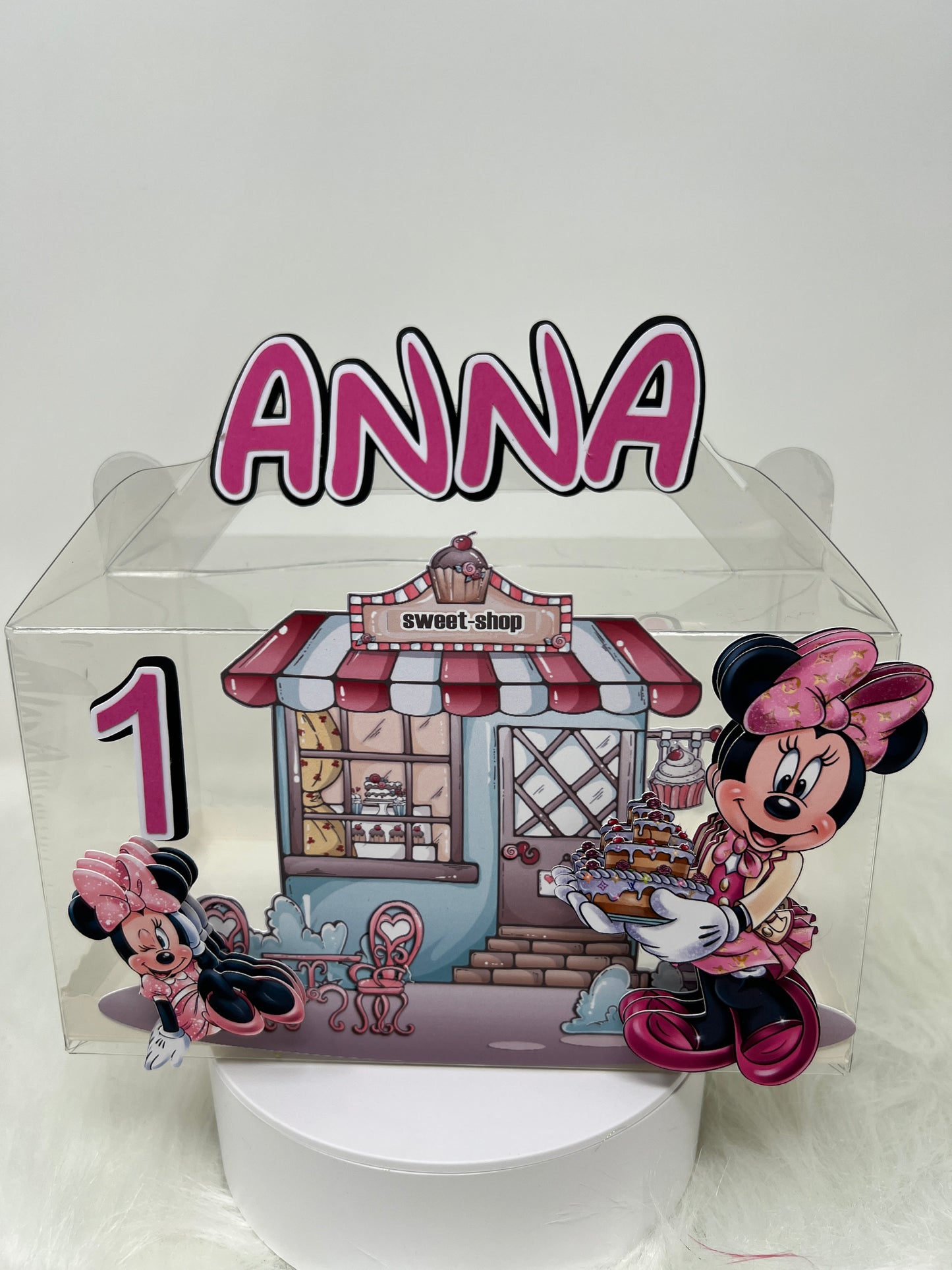 Minnie Mouse Gable Box