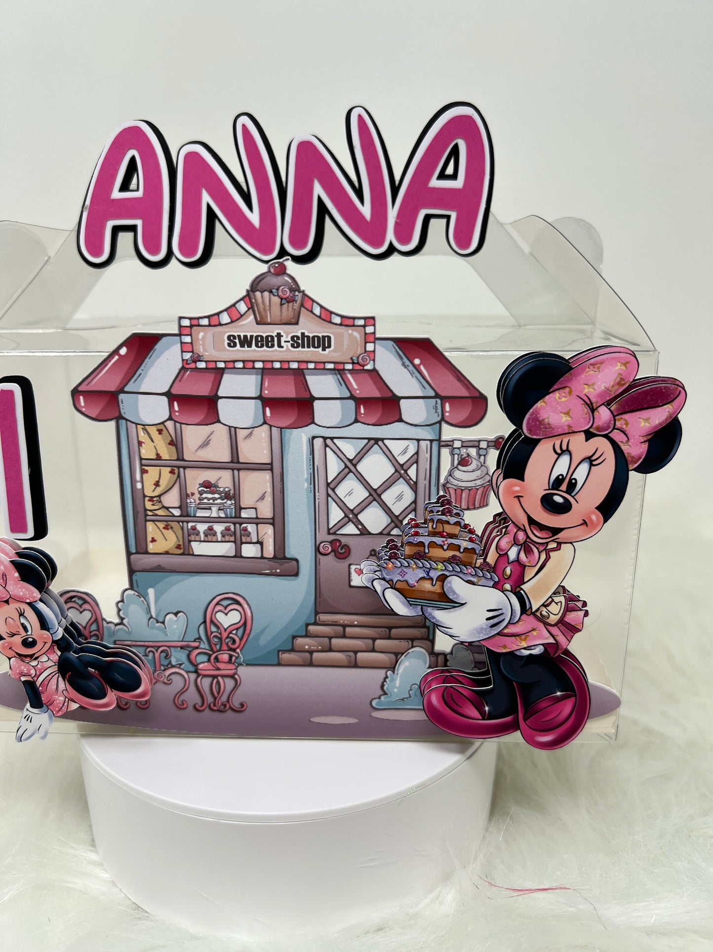 Minnie Mouse Gable Box