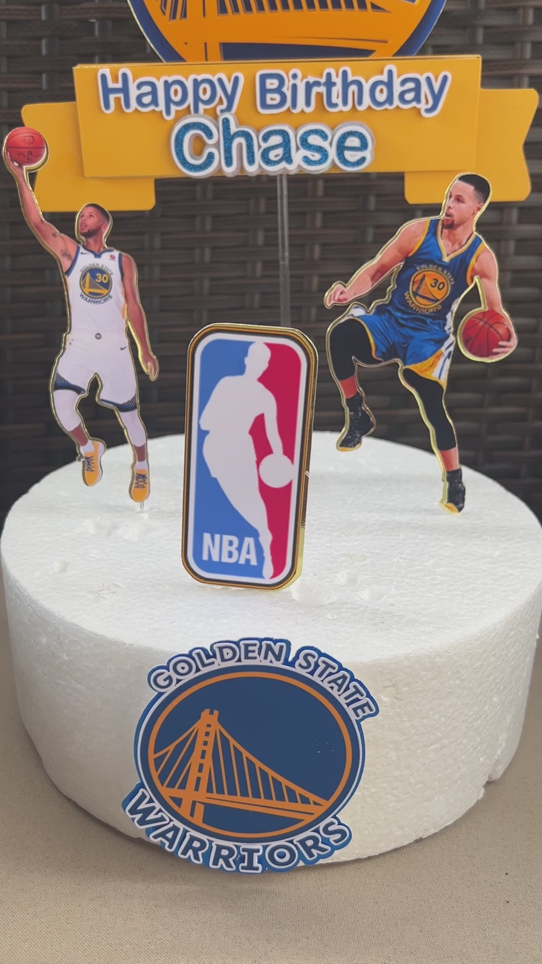 basketball golden state warriors cake