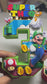 Super Mario 3D letters - Mario Bros 3D number - Luigi and Mario 3D number or Letters - Super Mario Party Centerpiece