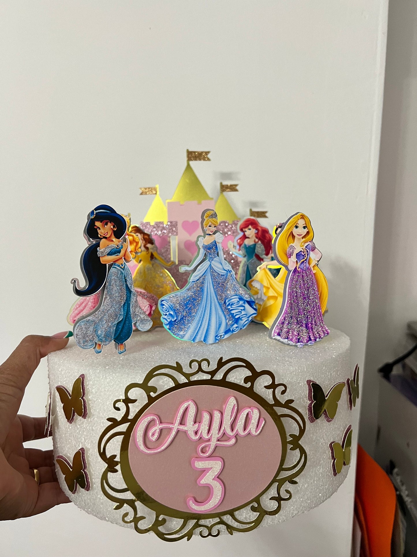 Princess pernsonalized Cake Topper 👸🏻