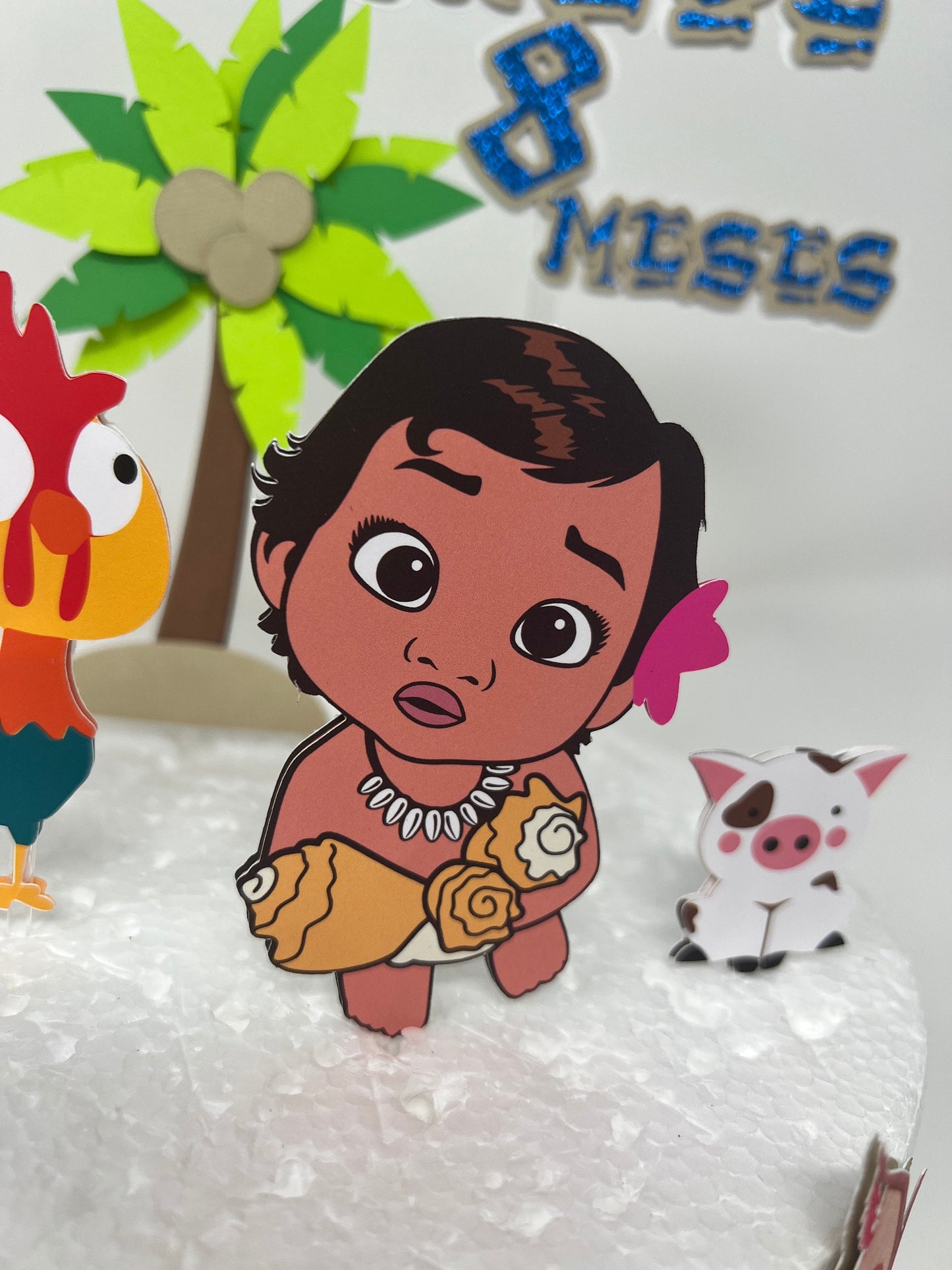 Moana Baby Cake Topper