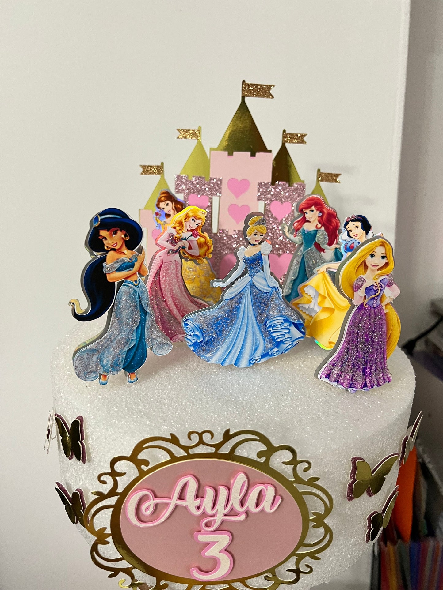 Princess pernsonalized Cake Topper 👸🏻