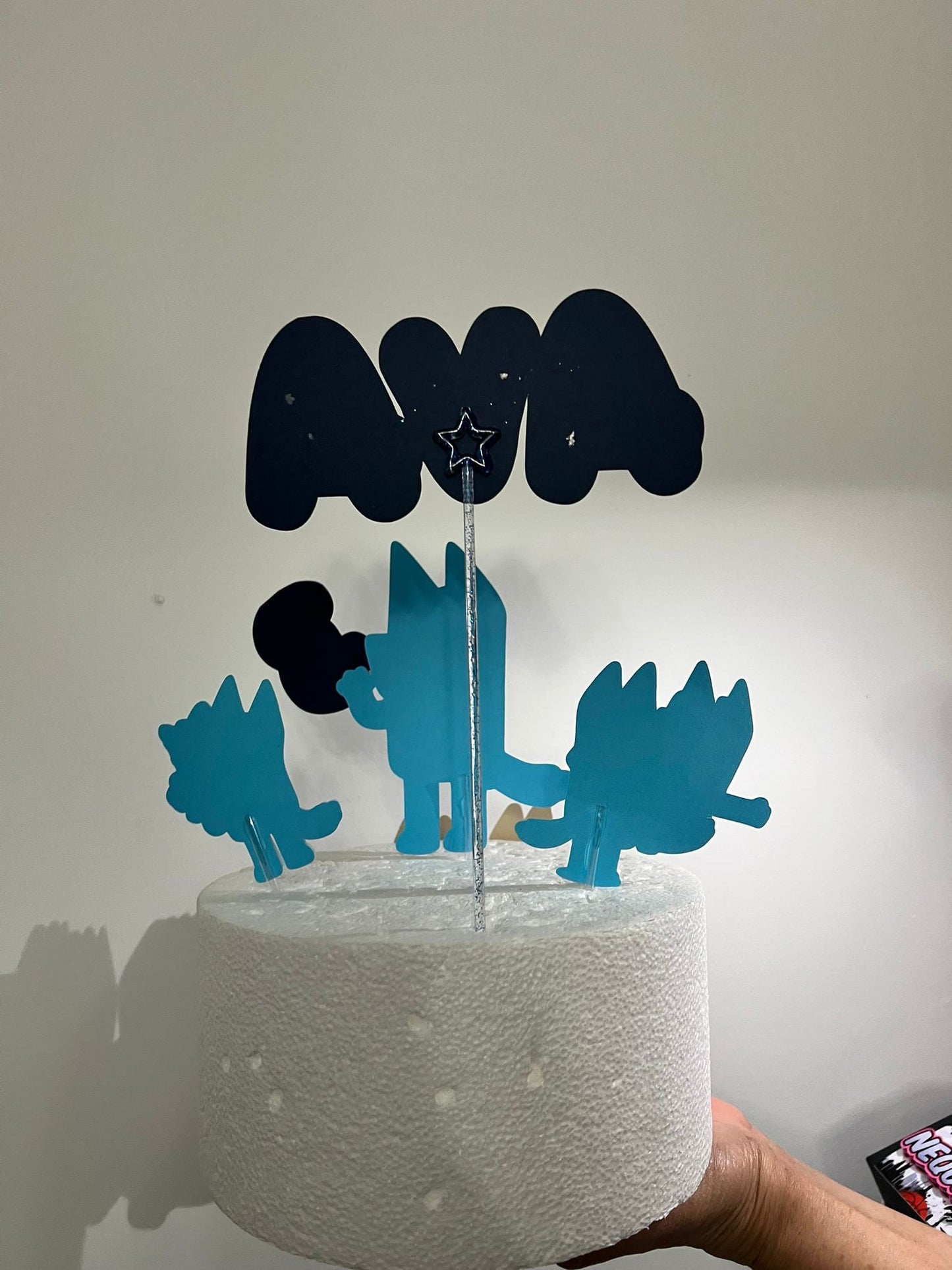Bluey Cake topper | Birthday cake topper / Kids Cake topper 💙